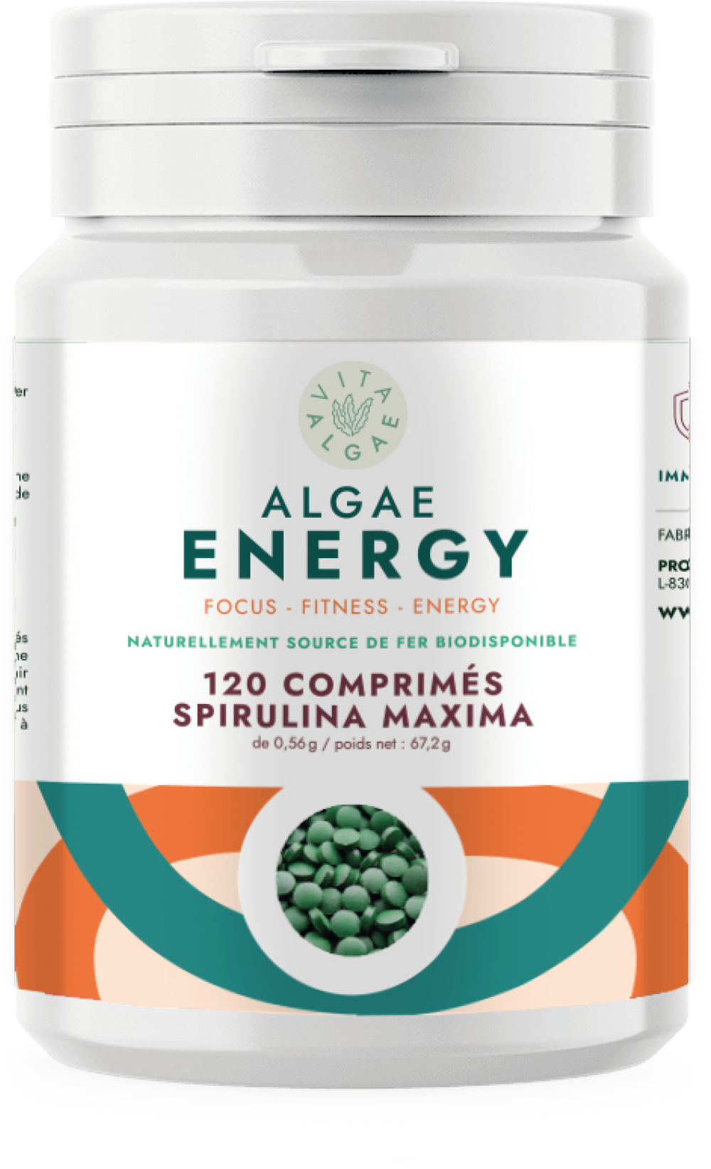 pilulier Algae Energy